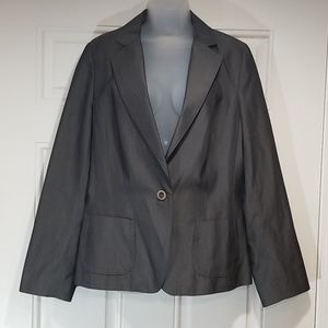 JACKET: Banana Republic Grey Blazer